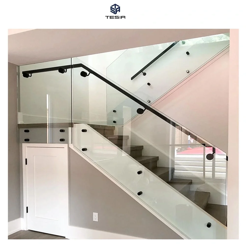 Showcase photo 2 for Frameless Toughened Glass Balcony & Staircase Railing